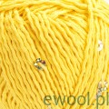 Włóczka Cotton Gold Paillettes YarnArt kolor 7106 żółty