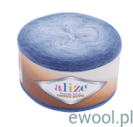 Włóczka Angora Gold Ombre Batik Alize kolor 7363 150 g