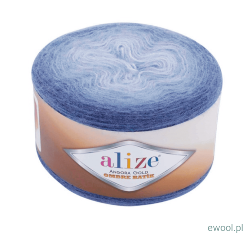 Włóczka Angora Gold Ombre Batik 7363 150 g