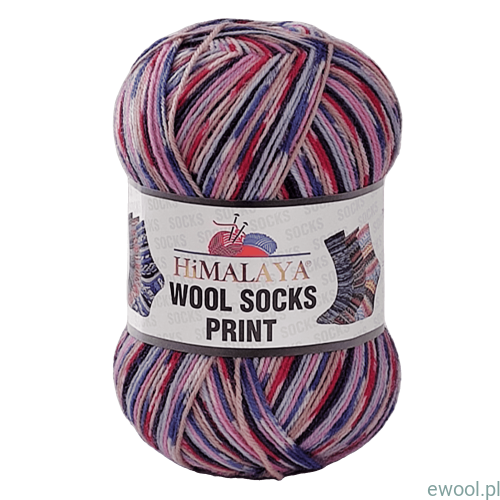 Włóczka Wool Socks Print Himalaya kolor 32-04