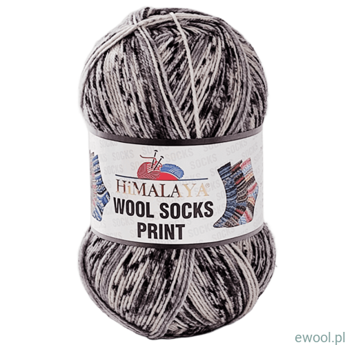 Włóczka Wool Socks Print Himalaya kolor 27-07