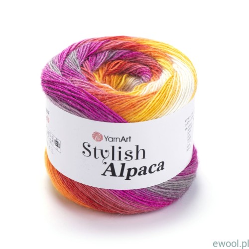 Włóczka Stylish Alpaca YarnArt kolor 7719 150g