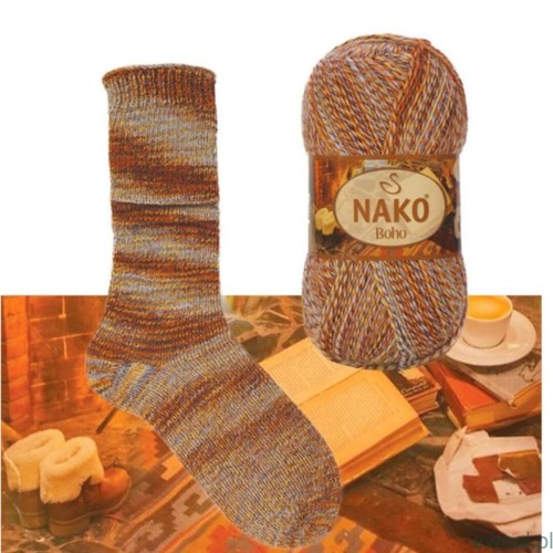 Włóczka Boho Concept Nako kolor 87722