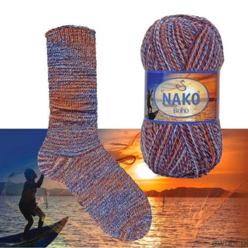 Włóczka Boho Concept Nako kolor 87718