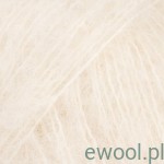 Włóczka Drops Brushed Alpaca Silk kolor 01 ecru