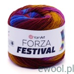 Włóczka Forza Festival YarnArt kolor 2906