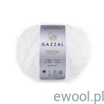 Włóczka Teddy Gazzal kolor 6530 biały