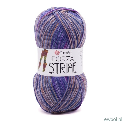 Włóczka Forza Stripe YarnArt kolor 2809