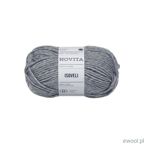 Włóczka Isoveli Novita kolo 043 szary