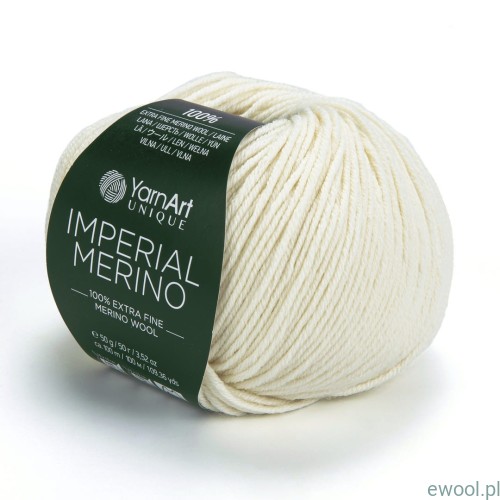 Włóczka Imperial Merino YarnArt kolor 3303 kremowy