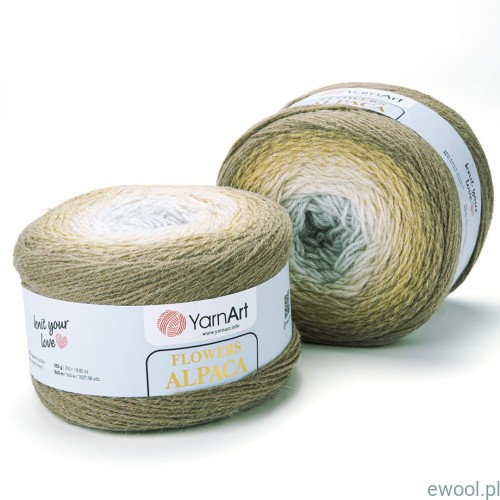 Włóczka Flowers Alpaca YarnArt 250g kolor 407