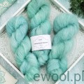 Wóczka ręcznie farbowana Impero Kid Silk Lace kolor 3228 Aqua Silk