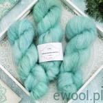 Włóczka ręcznie farbowana Impero Kid Silk Lace kolor 3228 Aqua Silk