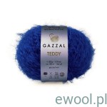 Włóczka Teddy Gazzal kolor 6563 chabrowy