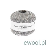 Włóczka Creative Make it Tweed Glitz Rico Design kolor 001