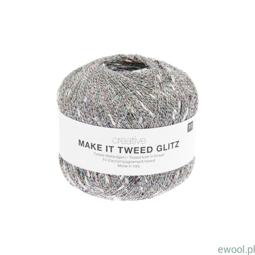 Włóczka Creative Make it Tweed Glitz kolor 001