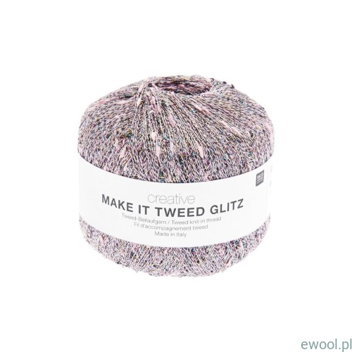 Włóczka Creative Make it Tweed Glitz Rico Design kolor 003