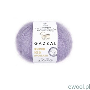 Włóczka Super Kid Mohair Gazzal kolor 64413 