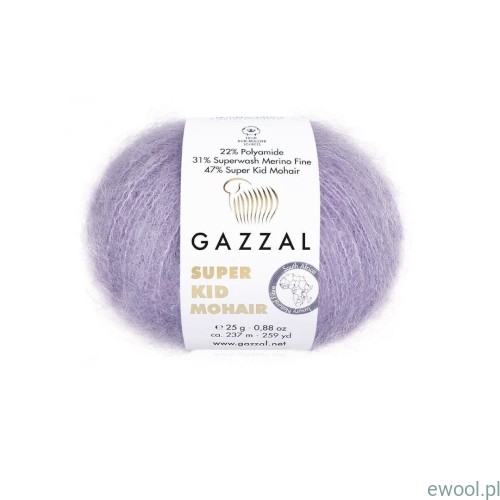 Włóczka Super Kid Mohair Gazzal kolor 64413