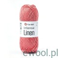 Włóczka Intense Linen YarnArt kolor 4106 koralowy
