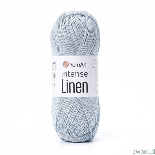 Włóczka Intense Linen YarnArt kolor 4133 jasny szary
