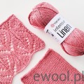 Włóczka Intense Linen YarnArt kolor 4106 koralowy