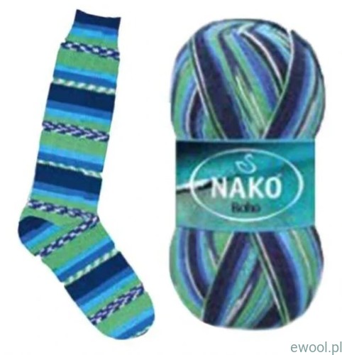 Włóczka Boho Concept Nako kolor 82267 Ocean Winds