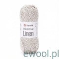 Włóczka Intense Linen YarnArt kolor 4100 lniany