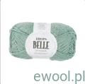 Wóczka Drops Belle Uni Colour kolor 31 morska zieleń