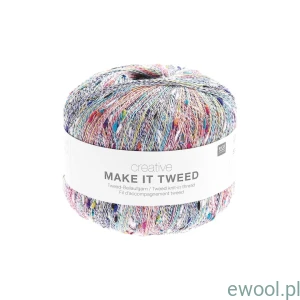 Włóczka Creative Make it Tweed Rico Design kolor 001