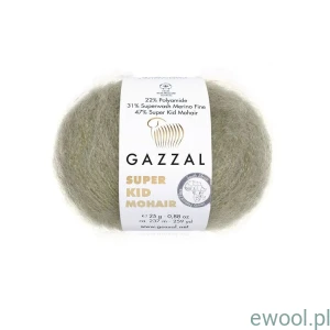 Włóczka Super Kid Mohair Gazzal kolor 64407