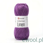 Włóczka Intense Linen YarnArt kolor 4112 fioletowy