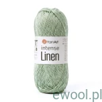 Włóczka Intense Linen YarnArt kolor 4123 szałwiowy