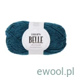 Wóczka Drops Belle Uni Colour kolor 17 petrol