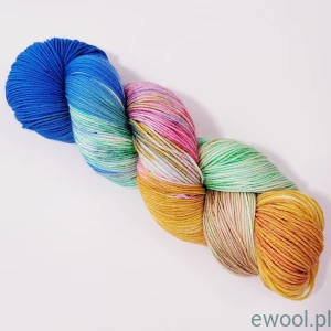 Włóczka ręcznie farbowana Supersocky Superwash kolor 3346 Paradise Flow