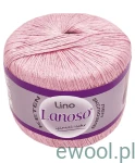 Włóczka Lino Lanoso kolor 932 różowy 50g/175m
