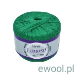 Włóczka Lino Lanoso kolor 920 zielony 50g/175m