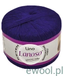 Włóczka Lino Lanoso kolor 954 chabrowy 50g/175m