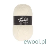 Włóczka Fabel Drops kolor 100 ecru/unicolour