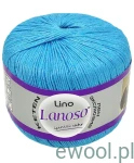 Włóczka Lino Lanoso kolor 916 turkusowy 50g/175m