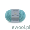 Włóczka Exclusive Gazzal kolor 9934 turkusowy