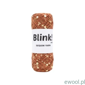 Włóczka cekinowa Blink! kolor 095 miedziany 90g/300m