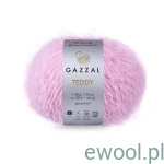 Włóczka Teddy Gazzal kolor 6547 różowy melanż
