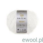 Włóczka Teddy Gazzal kolor 6530 ecru