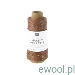 Włóczka Creative Make it Paillette Rico Design kolor 005 50g/305m