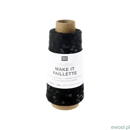 Włóczka Creative Make it Paillette Rico Design kolor 006 50g/305m