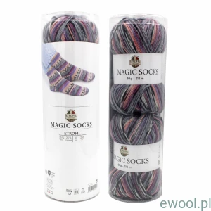Włóczka Magic Socks Kit Etrofil kolor 206 2x50g