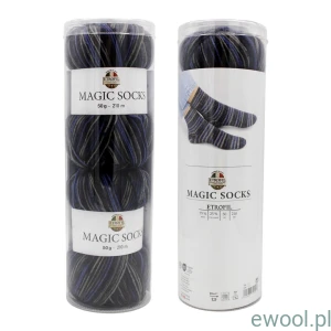 Włóczka Magic Socks Kit Etrofil kolor 755 2x50g