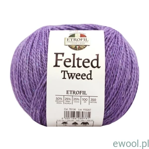 Włóczka Felted Tweed Etrofil kolor 76138  100g/350m