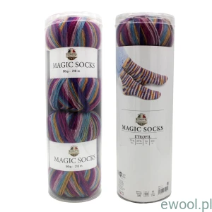Włóczka Magic Socks Kit Etrofil kolor 739 2x50g